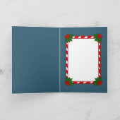 Carte Vintage Christmas Illustration (Intérieur)