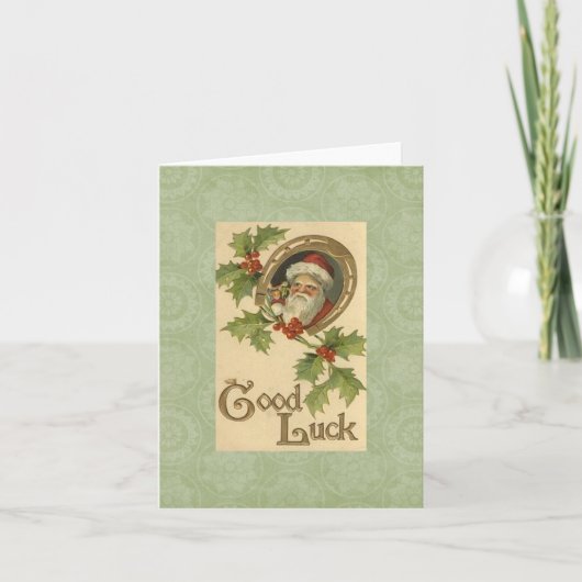 Carte Vintage Christmas Note (Devant)