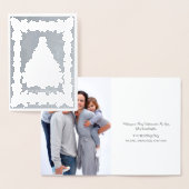 Carte Vintage Christmas Tree Silver (Affichage)