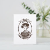 Carte Vintage classique ou invitation (Debout devant)
