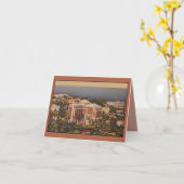 Carte Vintage Colony Hotel, Palm Beach FL (Fleur jaune)