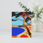 Carte vintage Côte d'Azur (Debout devant)