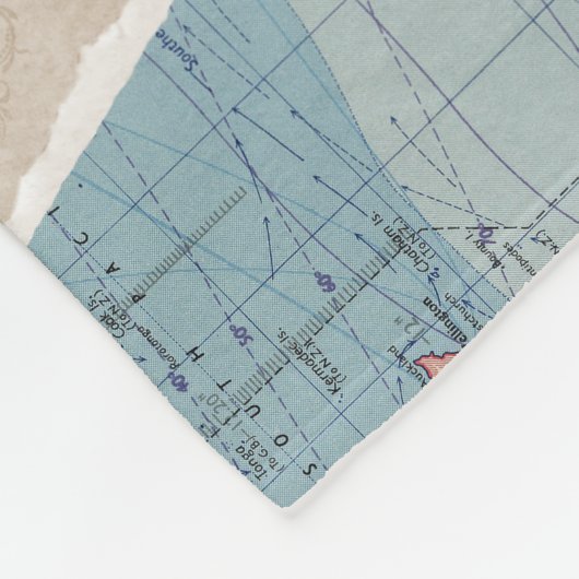 Carte vintage Couverture bébé (Coin)