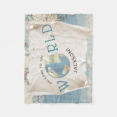 Carte vintage Couverture bébé (Devant)