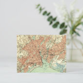 Carte vintage de Bridgeport Connecticut (1951) 2 (Debout devant)