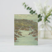 Carte vintage de Buzzards Bay (1907) (Debout devant)