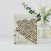 Carte vintage de Charleston (1872) (Debout devant)