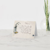 Carte vintage de Chrismas (Devant)