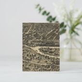 Carte vintage de Dallas Texas (1892) (Debout devant)