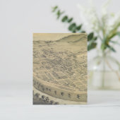 Carte vintage de El Paso Texas (1886) (Debout devant)