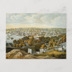 Carte vintage de Georgetown (1855)