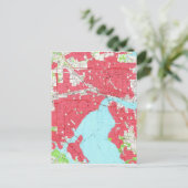 Carte vintage de Jacksonville Floride (1964) 2 (Debout devant)