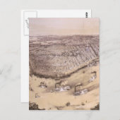 Carte vintage de la Nouvelle-Orléans (1851) (Devant / Derrière)