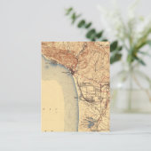 Carte Vintage de la plage de Pismo (Debout devant)