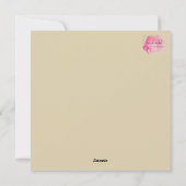 Carte vintage de la Saint-Valentin (Dos)