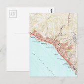 Carte vintage de Laguna Beach California (1965) (Devant / Derrière)