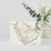 Carte vintage de l'Arabie Saoudite (1771) (Debout devant)