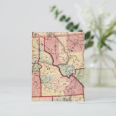Carte vintage de l'Idaho (1866) (Debout devant)