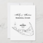 Carte Vintage de l'île Nantucket (Devant)