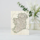 Carte vintage de l'Irlande (1771) (Debout devant)