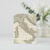Carte vintage de l'Italie (1764) (Debout devant)