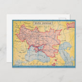 Carte vintage de l'Ukraine (1919) (Devant / Derrière)