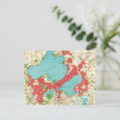 Carte vintage de Madison Wisconsin (1959) (Debout devant)