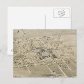 Carte vintage de McKinney Texas (1876) (Devant / Derrière)