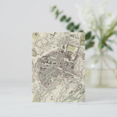 Carte vintage de Munich Allemagne (1832) (Debout devant)
