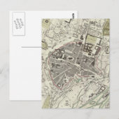 Carte vintage de Munich Allemagne (1832) (Devant / Derrière)