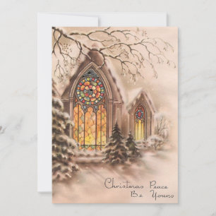Carte Vintage de Noël