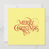 Carte vintage de Noël 1950 (Dos)