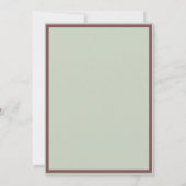 Carte Vintage de Noël défraîchi Photo (Dos)