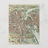 Carte vintage de Paris (1615) (Devant)