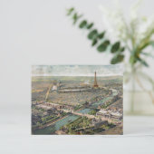 Carte vintage de Paris (1900) (Debout devant)