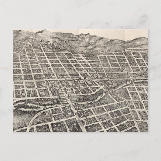 Carte vintage de Reno Nevada (1907) (Devant)