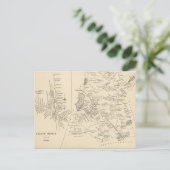 Carte vintage de Salem Massachusetts (1892) (Debout devant)