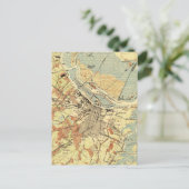 Carte vintage de Savannah Georgia (1942) (Debout devant)