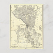 Carte vintage de Seattle (1914) (Devant)