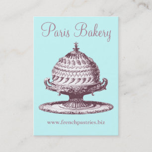 Carte vintage de style pour la boulangerie,
