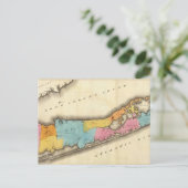 Carte vintage de Suffolk New York (1829) (Debout devant)