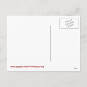 Carte vintage de Valentine d'affiche de cirque (Dos)