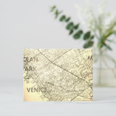 Carte Vintage de Venise, CA (Debout devant)