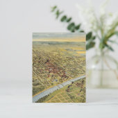 Carte vintage de Waco Texas (1892) (Debout devant)