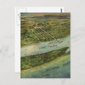 Carte vintage de West Palm Beach (1915) (Devant / Derrière)