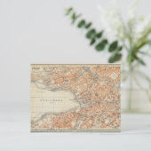 Carte vintage de Zurich, Allemagne Voyage (Debout devant)