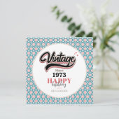 Carte Vintage depuis - 1973 (Debout devant)