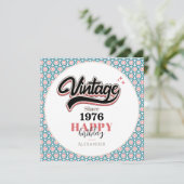 Carte Vintage depuis - 1976 (Debout devant)