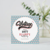 Carte Vintage depuis - 1977 (Debout devant)