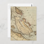 Carte vintage des Bahamas (1823) (Devant / Derrière)